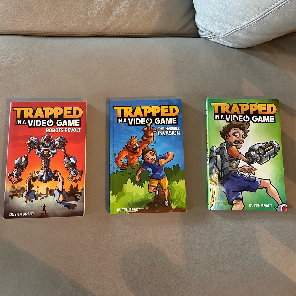 Trapped in a Video Game Books 1-3